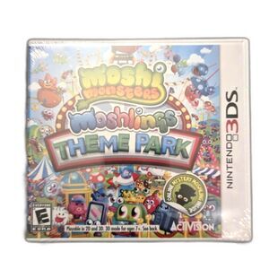 Moshi Monsters Moshlings Theme Park Nintendo 3DS Game (NEW) Sealed